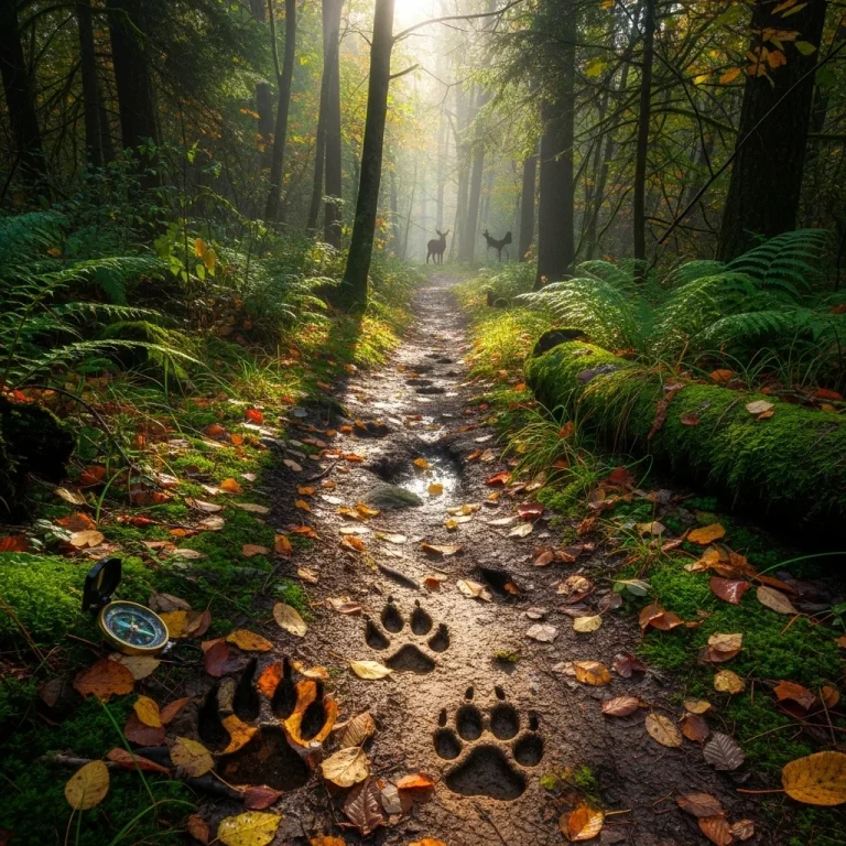 Doğada Yaban Hayvanları İzinde: Vahşi Yaşamın İzinde.