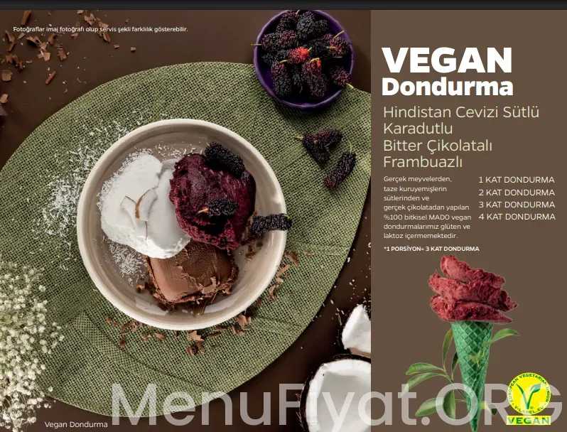 2026 Mado dondurma kilo fiyatı Menufiyat