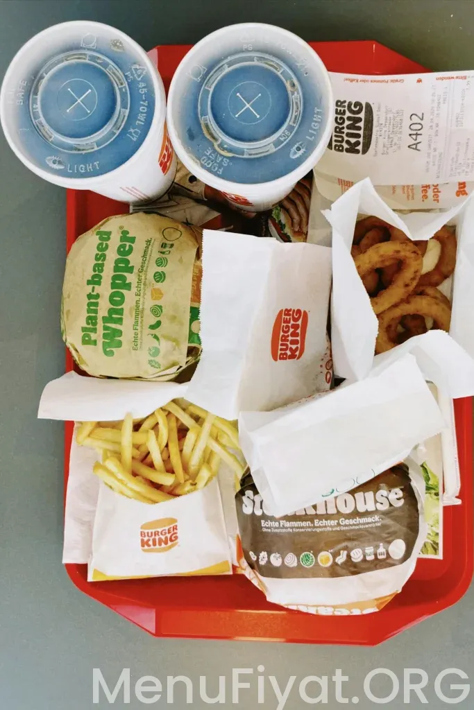 Burger King 2026 Menufiyat