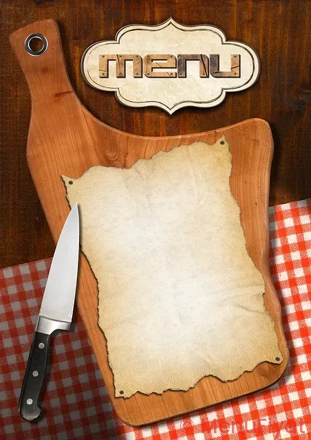 Ashe society menu