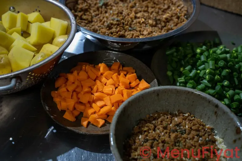 Blue apron prepared meals menu