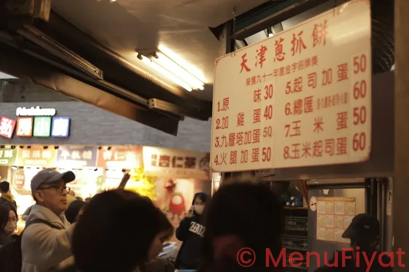 China king menu and prices