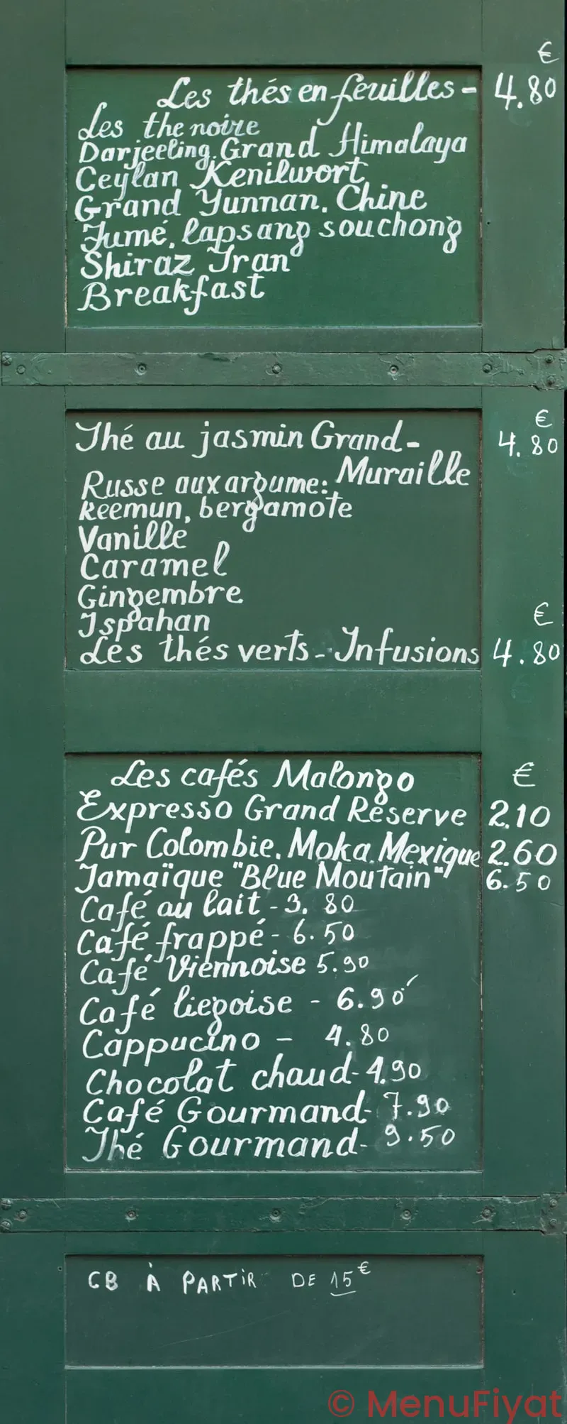 Cle menu