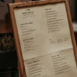 Digital restaurant menu boards
