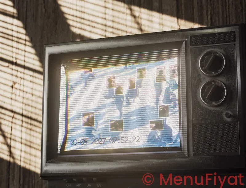 Display menu on tv