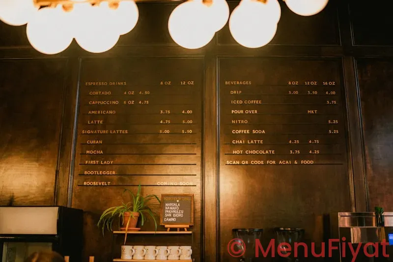 honest greens coffee menu