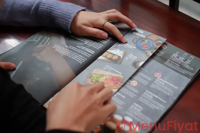 Menu links