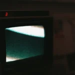 Menu on tv screen