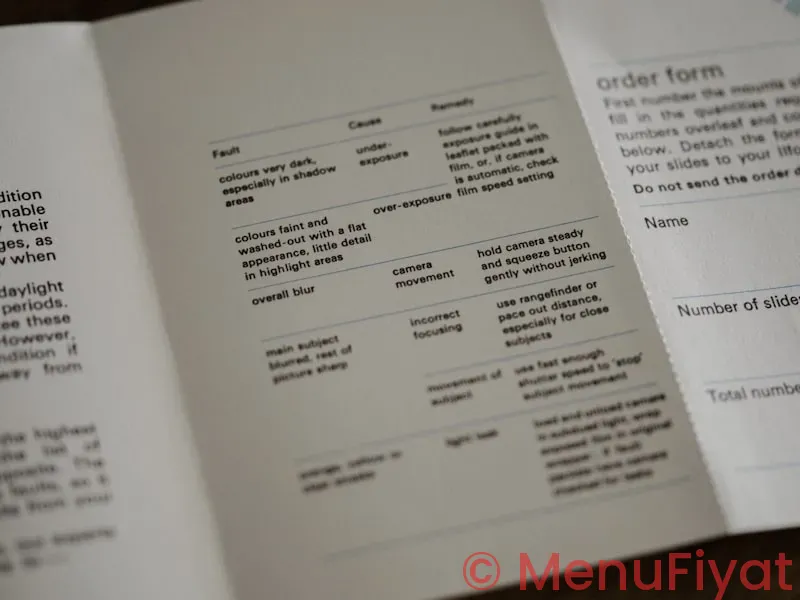 Menu sys
