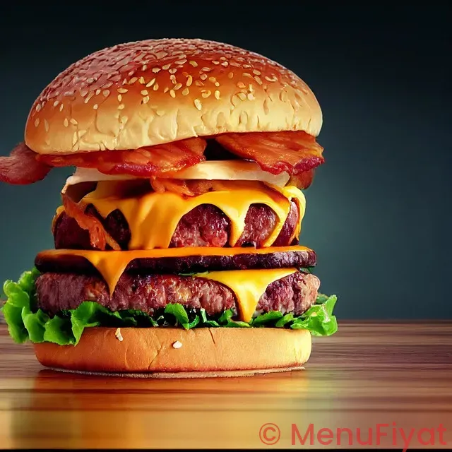 Menu types burger kebab