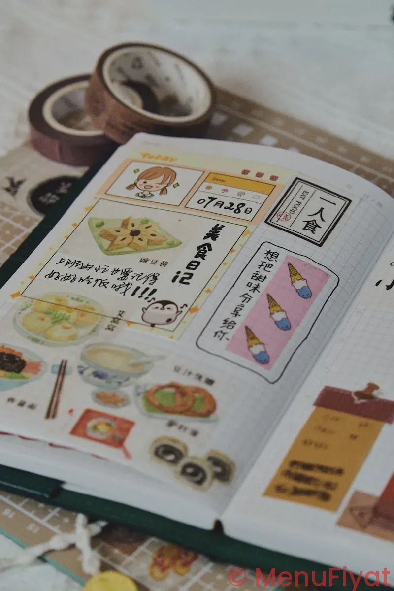 Monthly menus