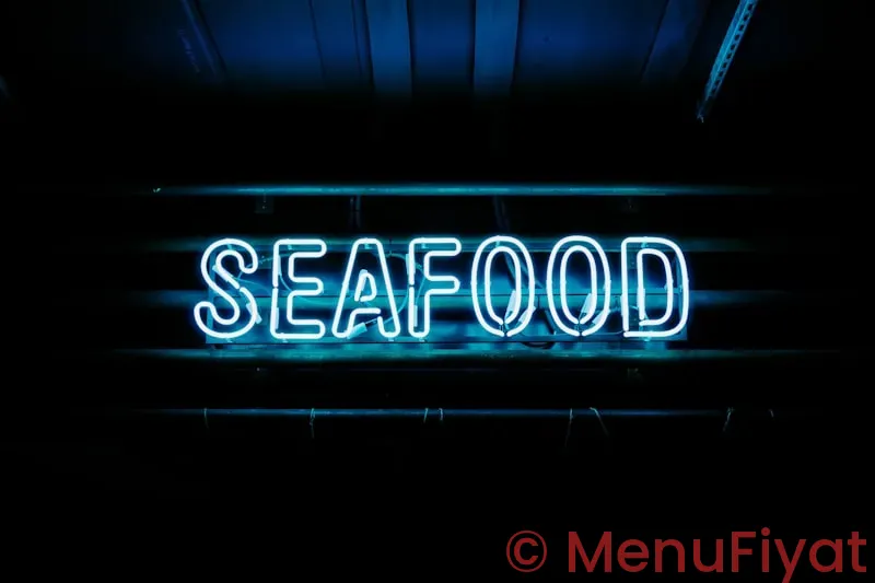 Oceanaire menu and prices