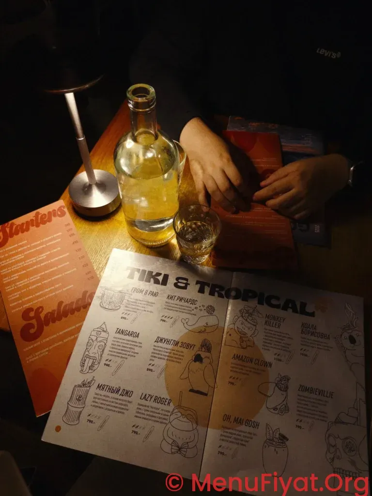 Tiger menus