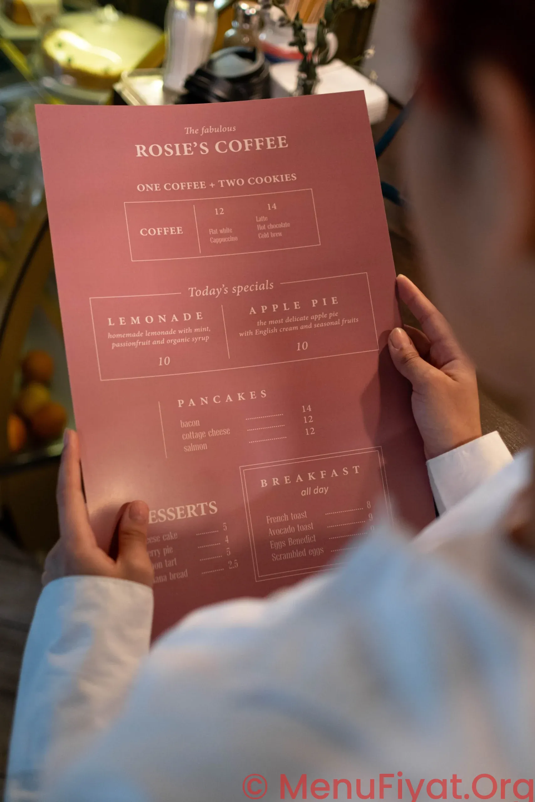 Tiger menus