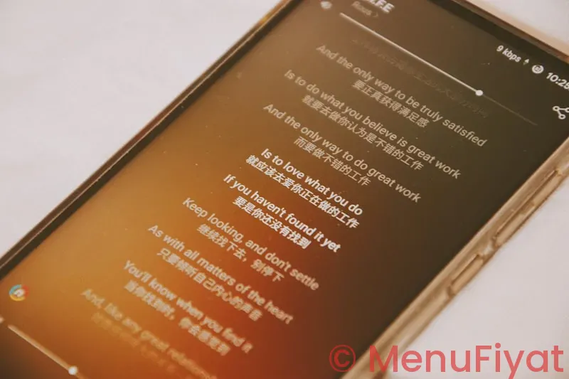 Phone menu system Phone menu system