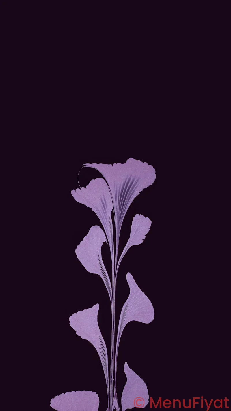Purple lotus menu
