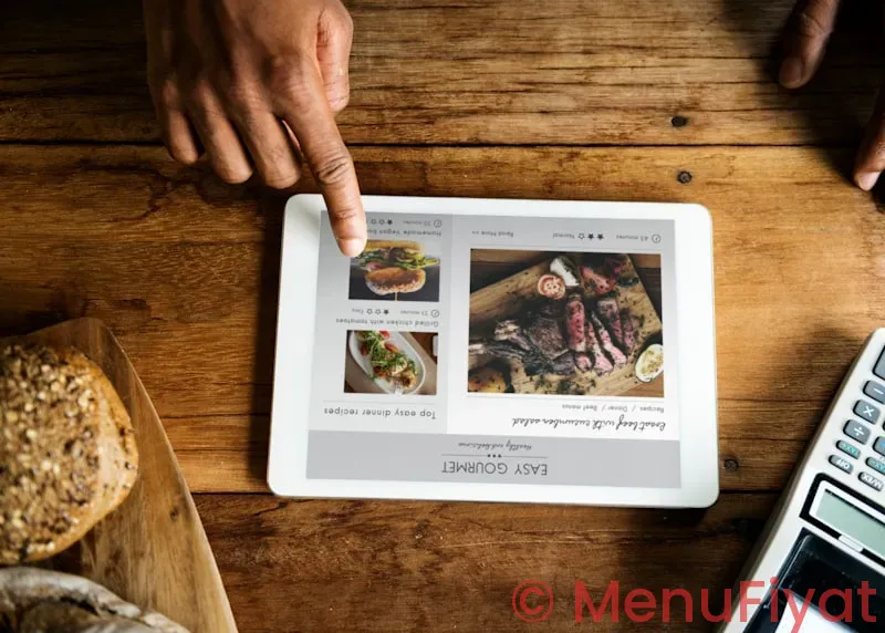 Restaurant digital menu boards