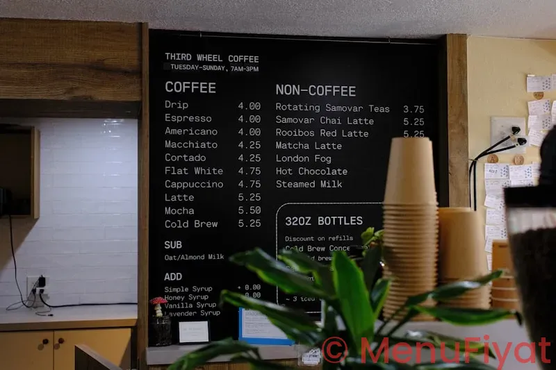 scooter's coffee menu options