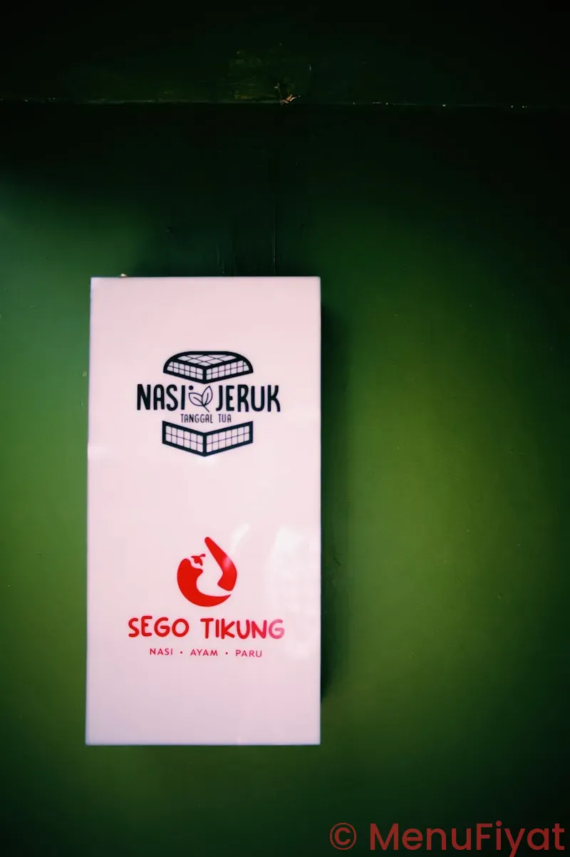 Spa menus Spa menus