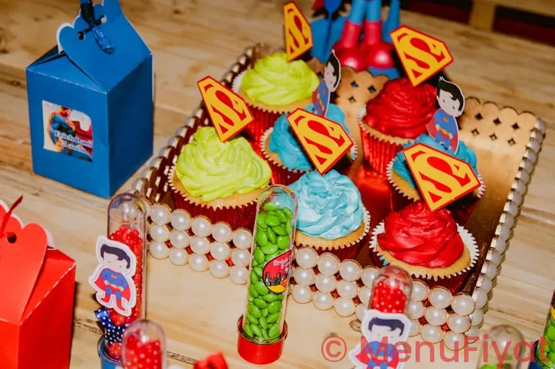 supermac's party buckets menu