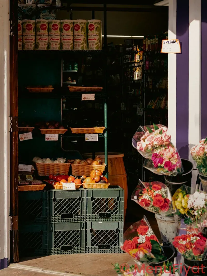 The flower shop dispensary menu
