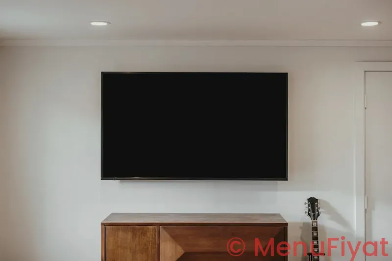 Tv menu display