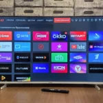 Tv menu screen